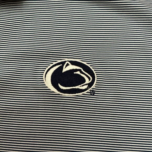 Horn Legend Penn State Nittany Lions Gray Navy Shirt Size M - Picture 4 of 8